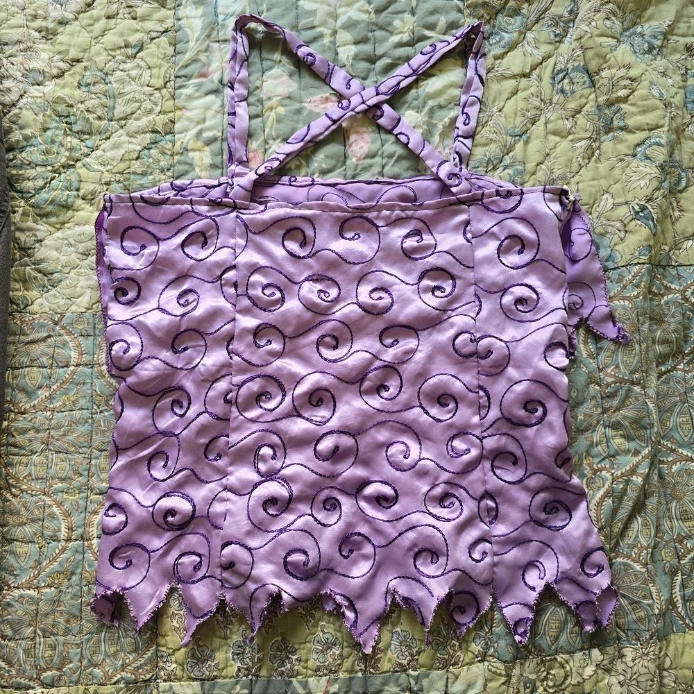 Vintage 90s Handmade Fairy Halloween Costume Fits Women's Size XS - Picture 3 of 8